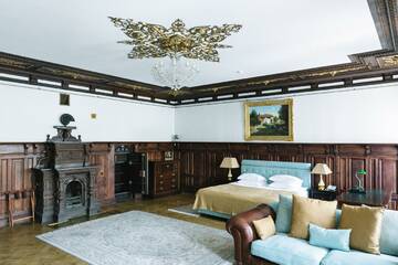 Делюкс с видом во внутренний дворик в Гостинице Росси